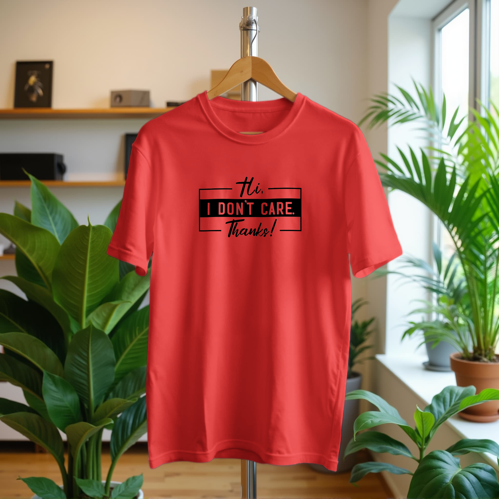 Hi, I Don't Care. Thanks! T-Shirt